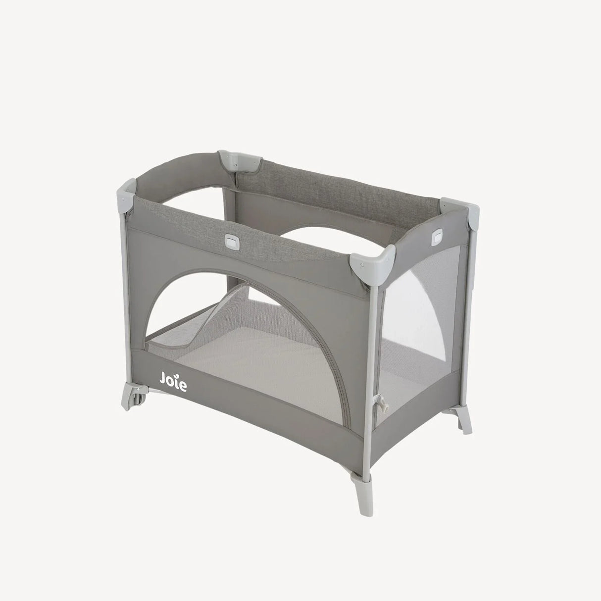 Joie Kubbie Sleep Bedside Travel Cot - Foggy Grey