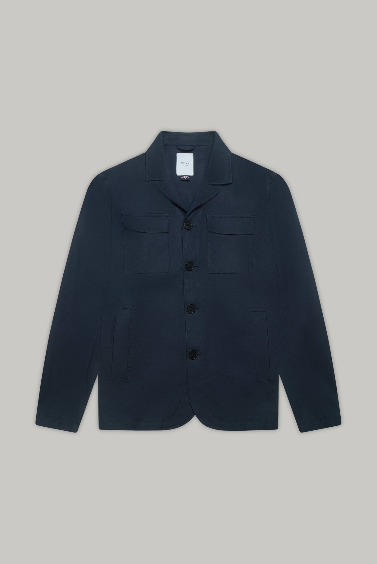 Mark Shacket - Navy Cotton