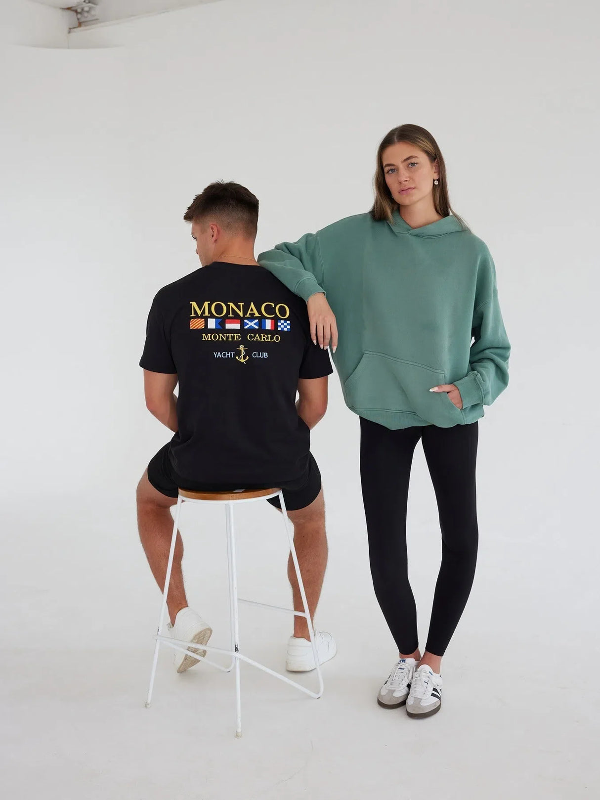 Monaco T-Shirt Black