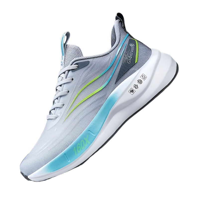 GS Durant Men's Breathable Running Shoes - Non-Slip Sole for Jogging & Outdoor Activities, Lace-Up Athletic Footwear