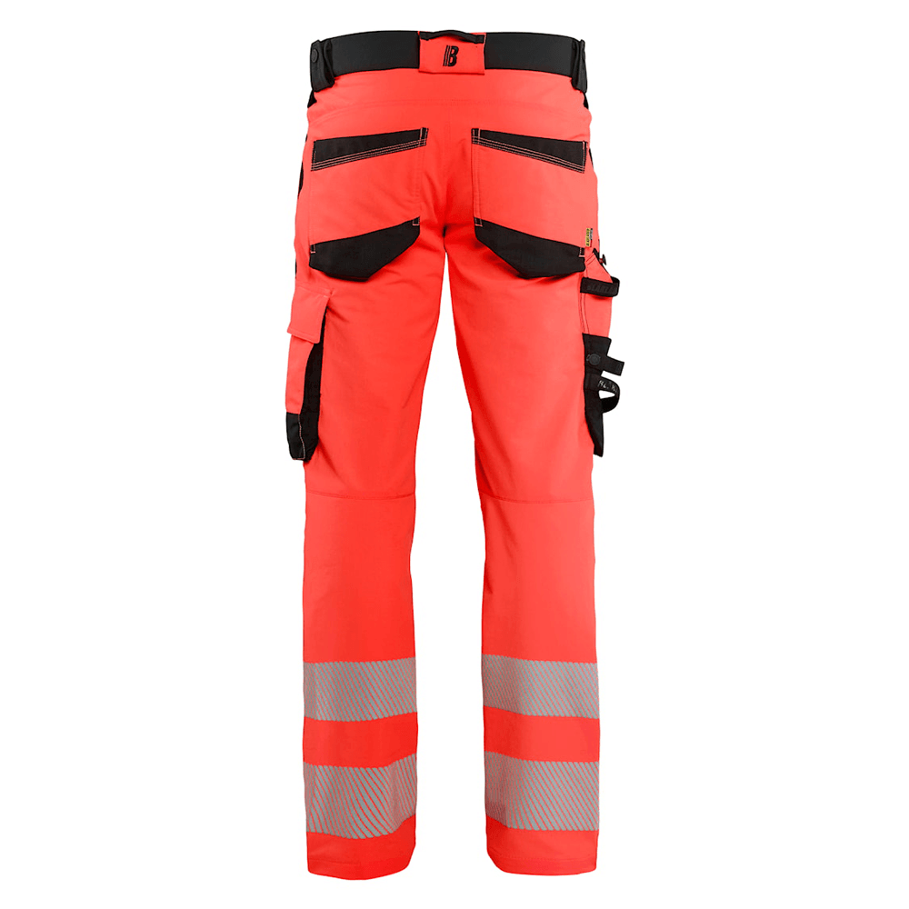 Blaklader 1124 Hi-Vis 4-Way Kneepad Stretch Trousers
