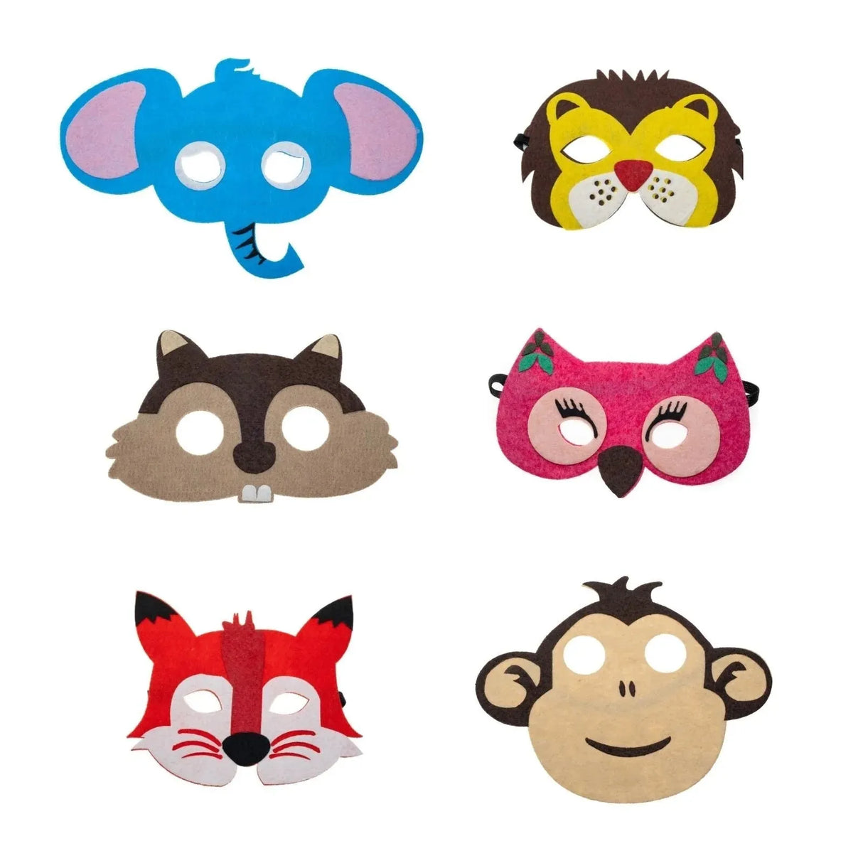 Jungle Animal Mask Assorted