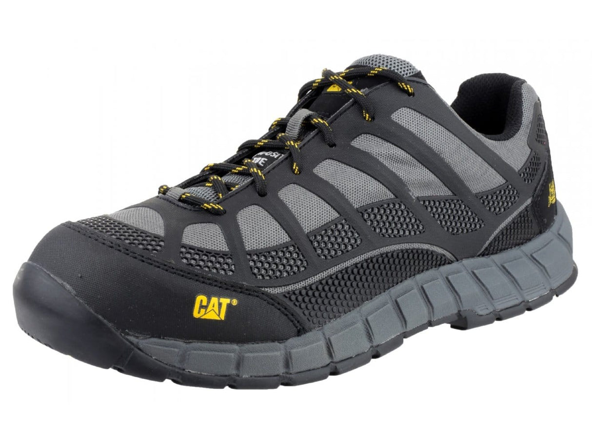 CAT STREAMLINE Mens Safety Trainers Charcoal
