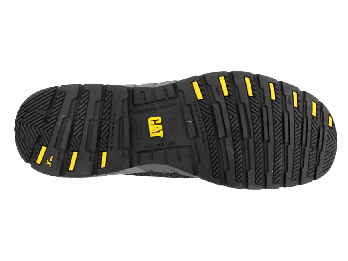 CAT STREAMLINE Mens Safety Trainers Charcoal