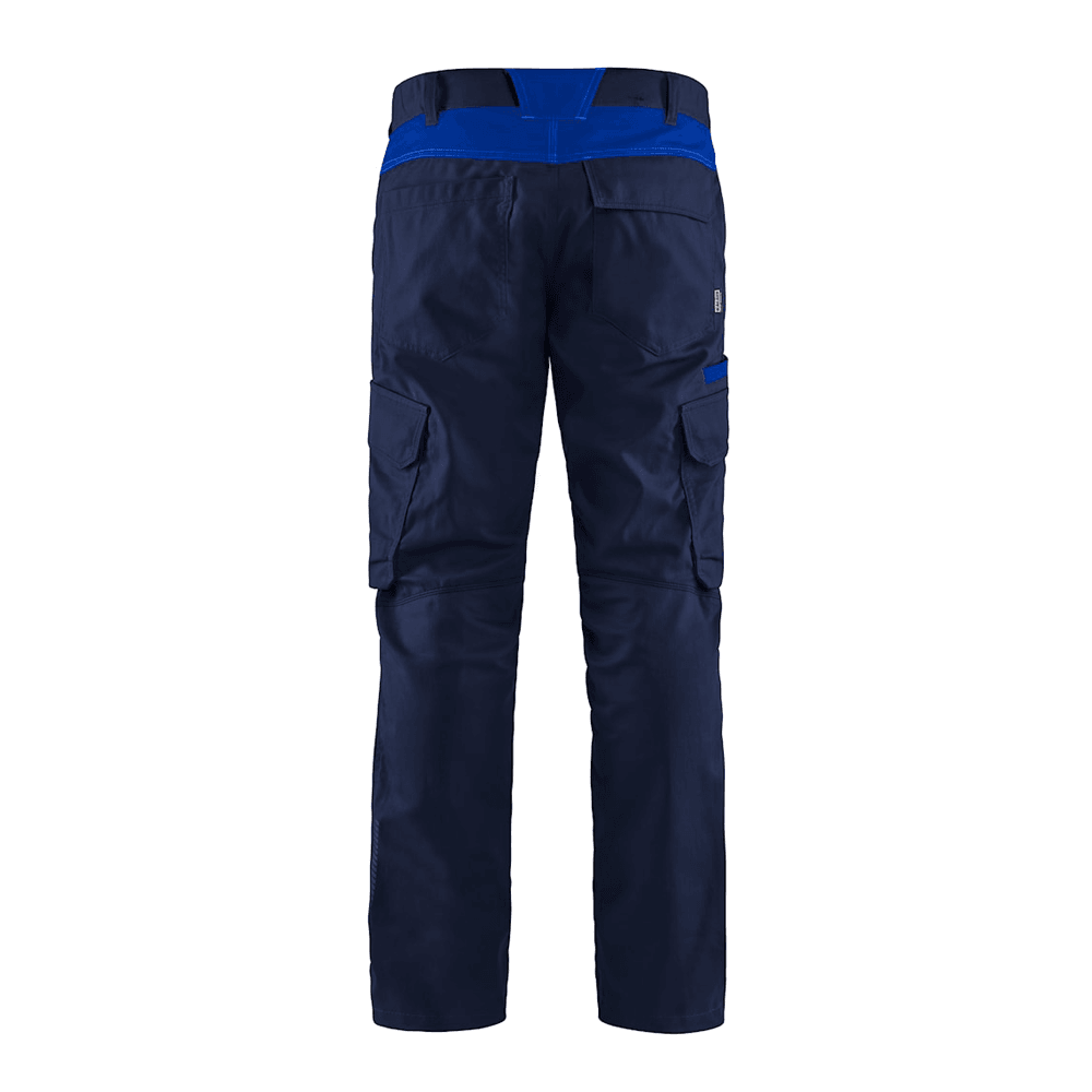 Blaklader 1444 Industry Stretch Trouser Navy Blue/Cornflower Blue