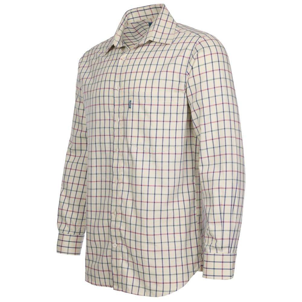 Fort 146 Melton Checked Cotton Work Shirt
