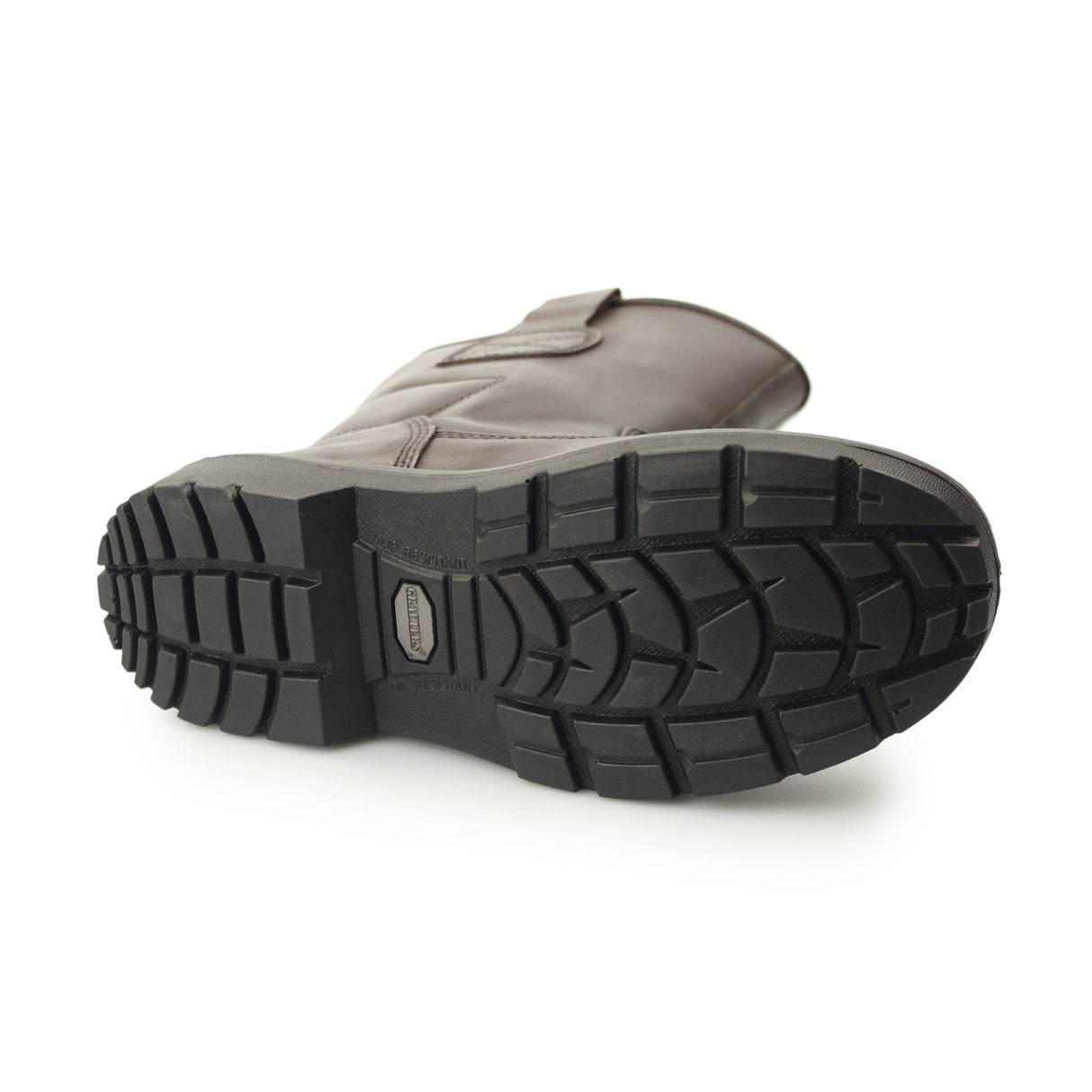 Grafters M560B Mens Leather Rigger Safety Boots Brown