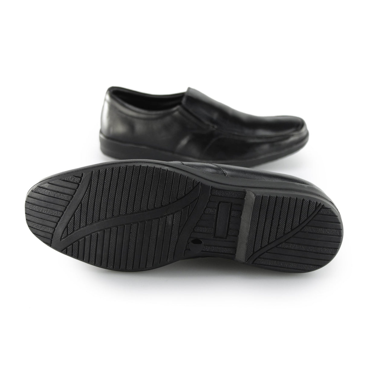 Fleet & Foster ALAN Mens Leather Shoes Black