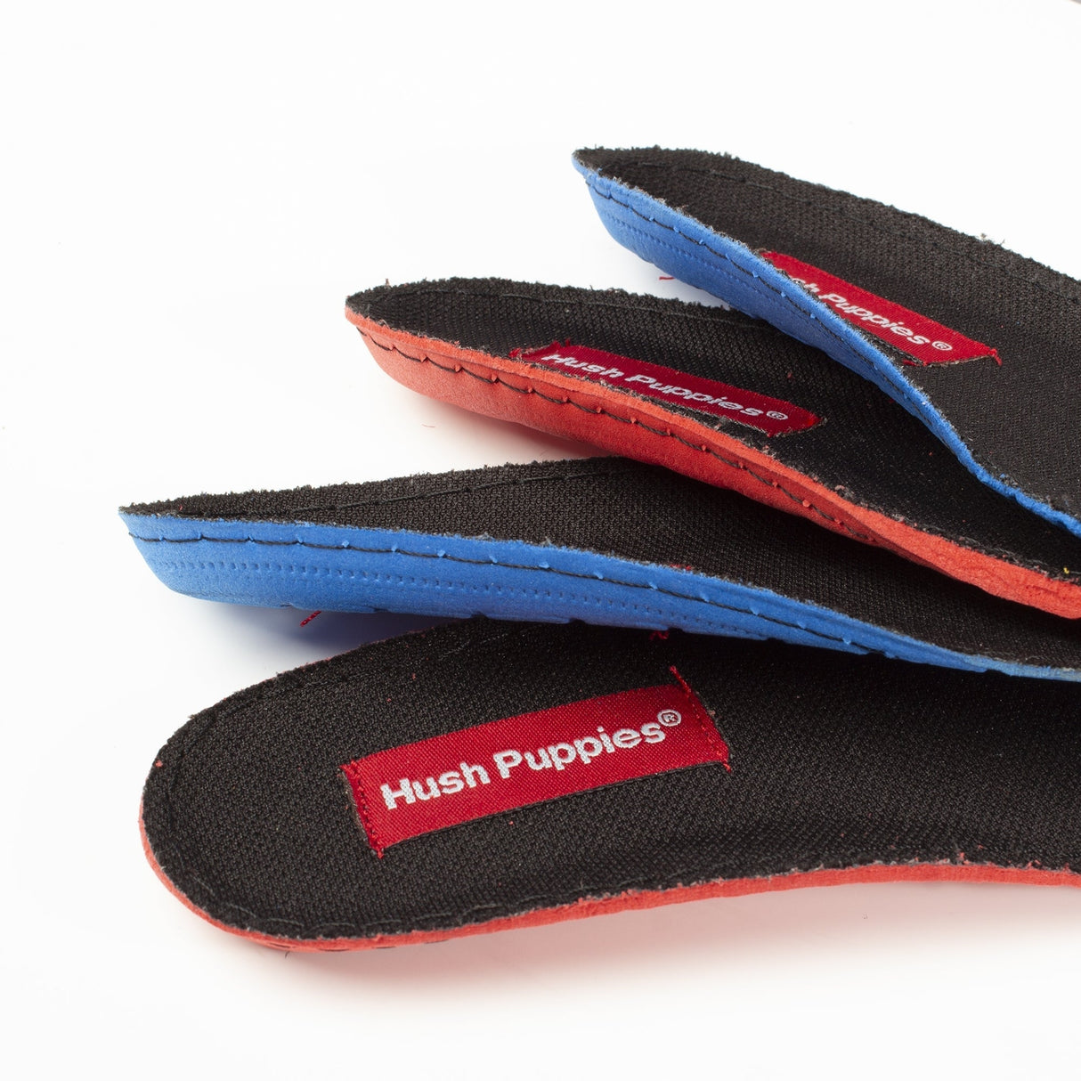 Hush Puppies SEB Boys Leather School Shoes Black