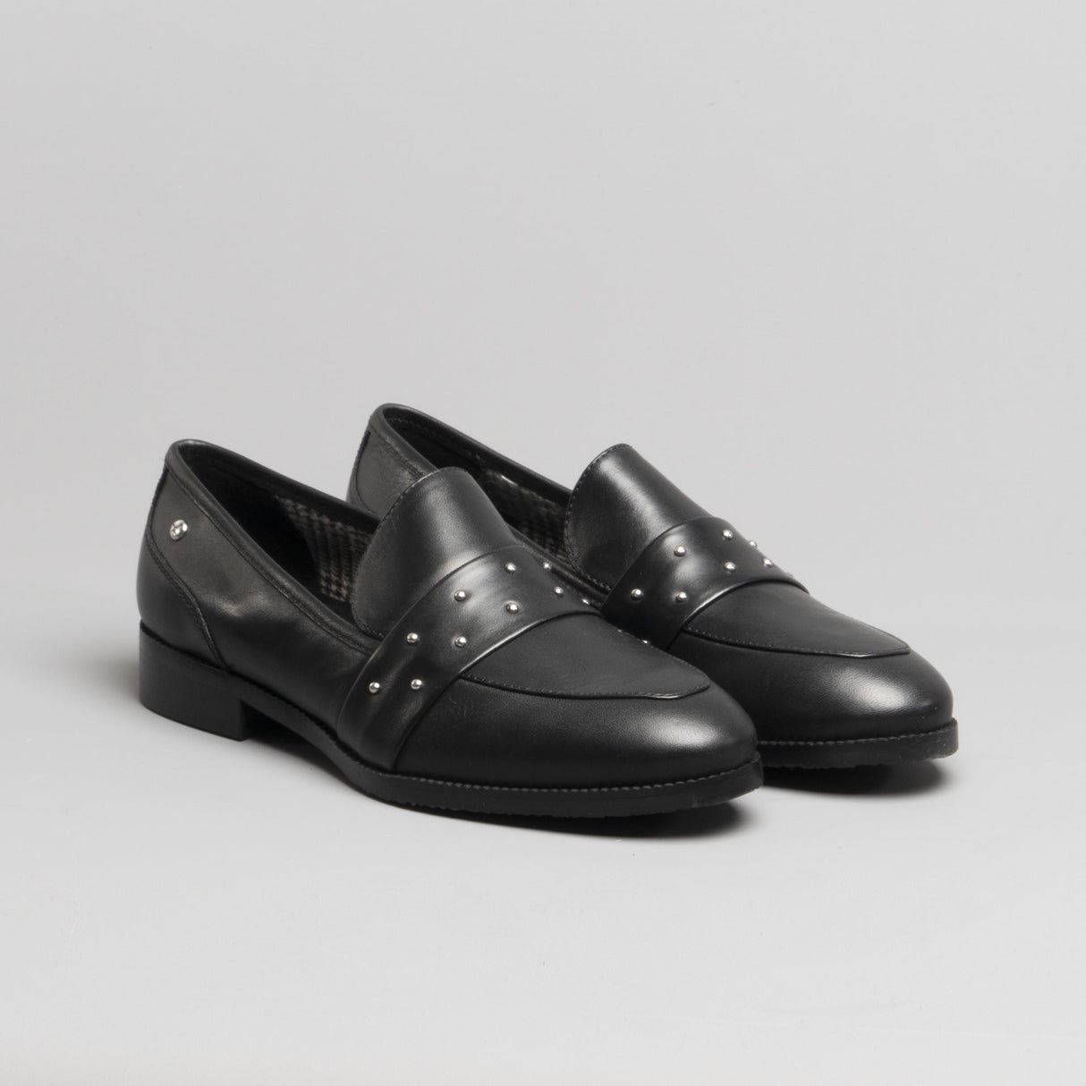 Pikolinos ROYAL Womens Leather Loafers Black
