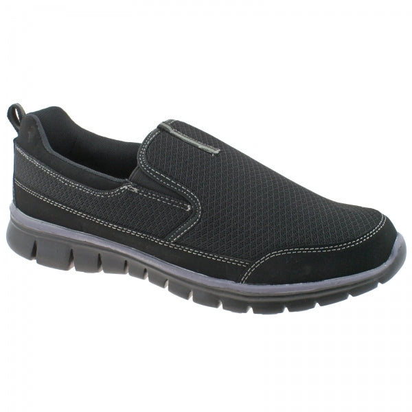 DEK NEPTUNE Unisex Superlight Slip On Trainers Black