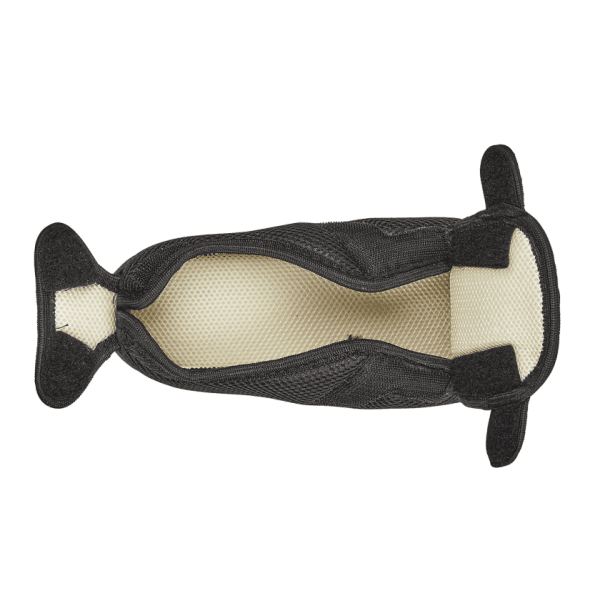 Zedzzz JOSH Mens Super Wide Touch Fasten Slippers Black