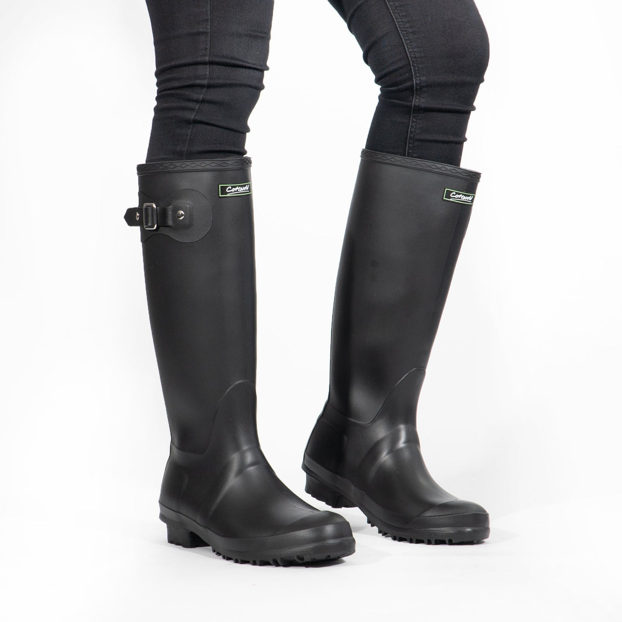 Cotswold SANDRINGHAM Womens Wellington Boots Black