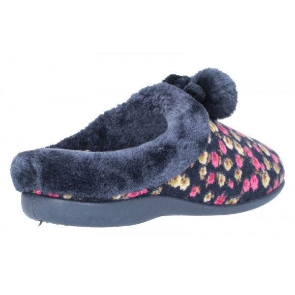 Mirak CHABILIS Womens Textile Mule Slippers Floral