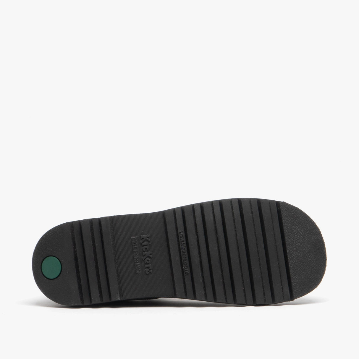 Kickers KICK Girls T-Bar Leather School Shoes Black