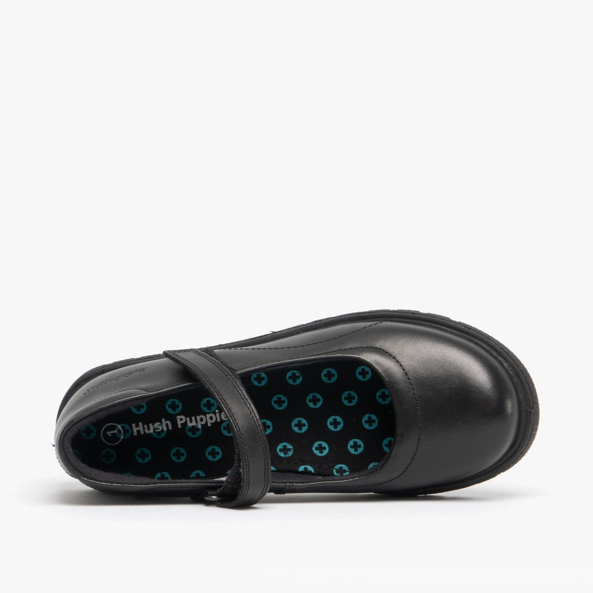 Hush Puppies TALLY Girls School Shoes Black