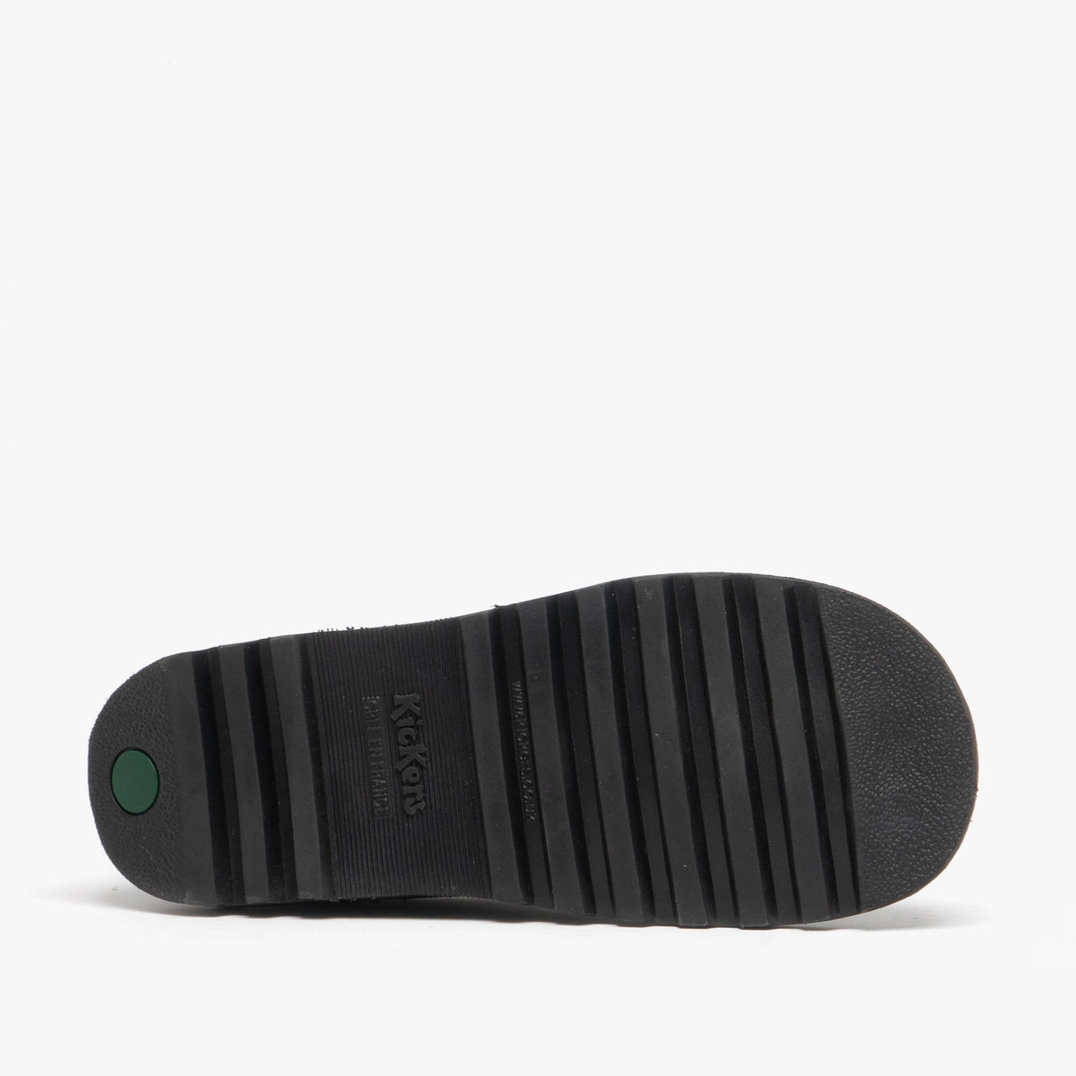 Kickers KICK LO BROGUE Womens Patent Leather Shoes Black