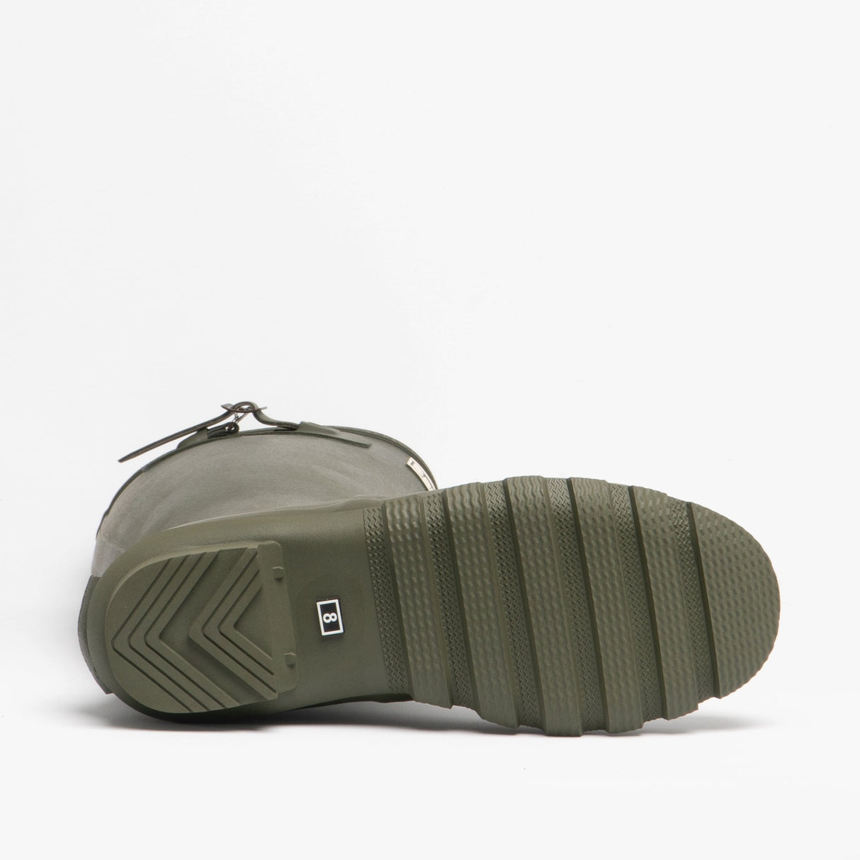 Barbour BEDE Mens Tall Wellington Boots Olive