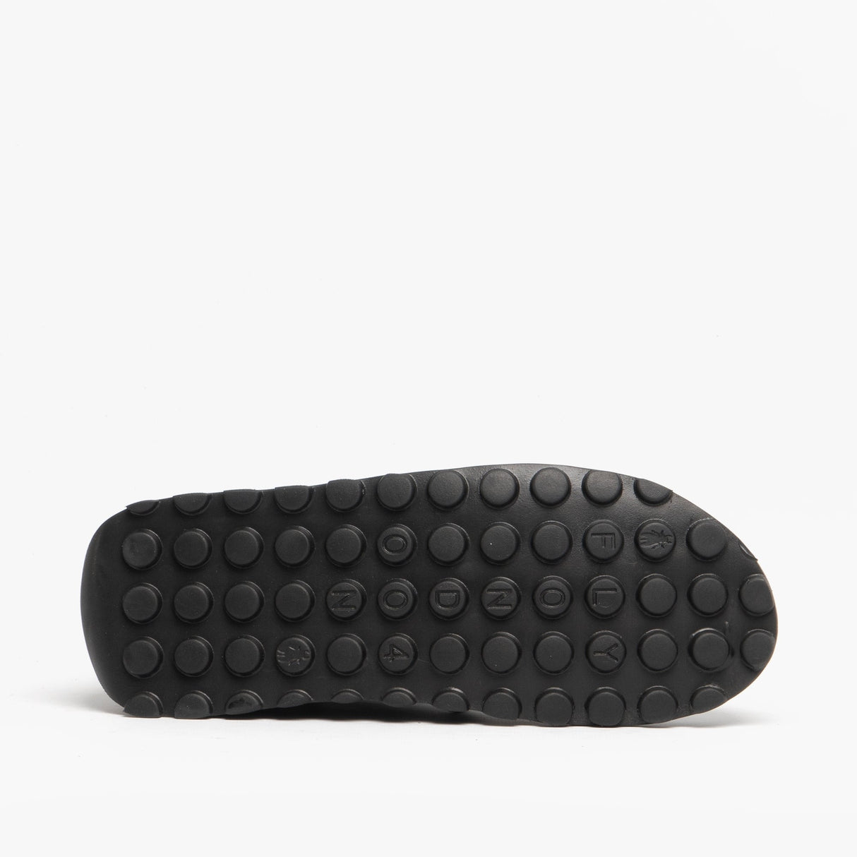 Fly London MON944FLY Womens Leather Wedge Ankle Boots Black