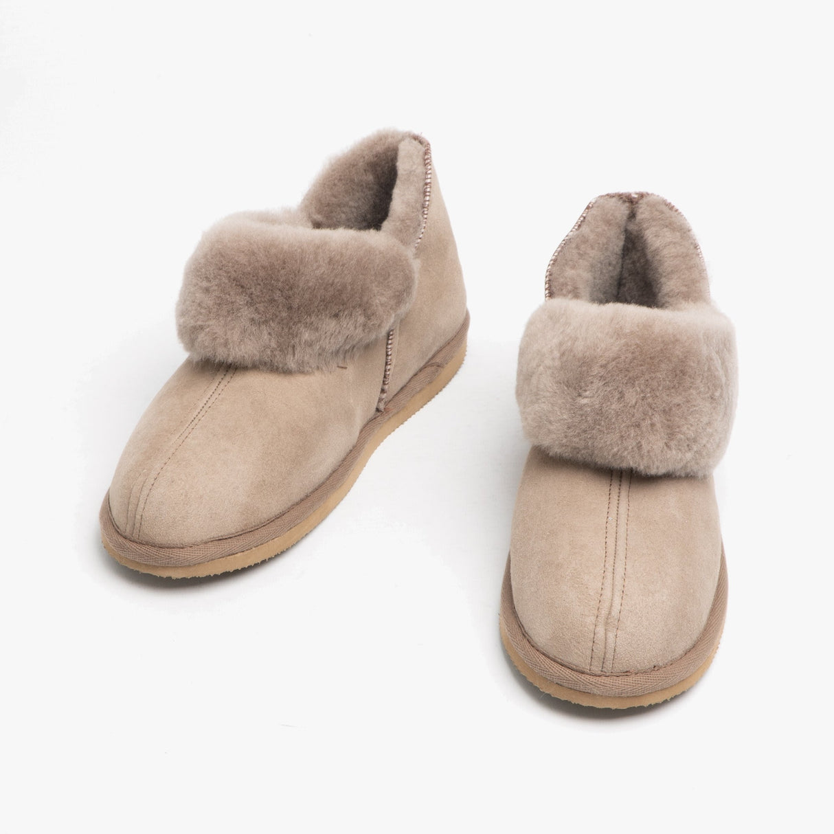 Shepherd KARIN Womens Sheepskin Slipper Boots Stone