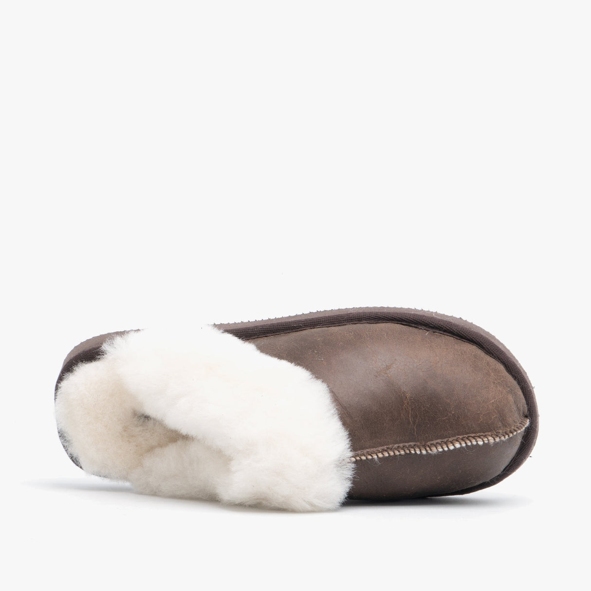 Shepherd JESSICA Womens Sheepskin Mules Oiled Antique