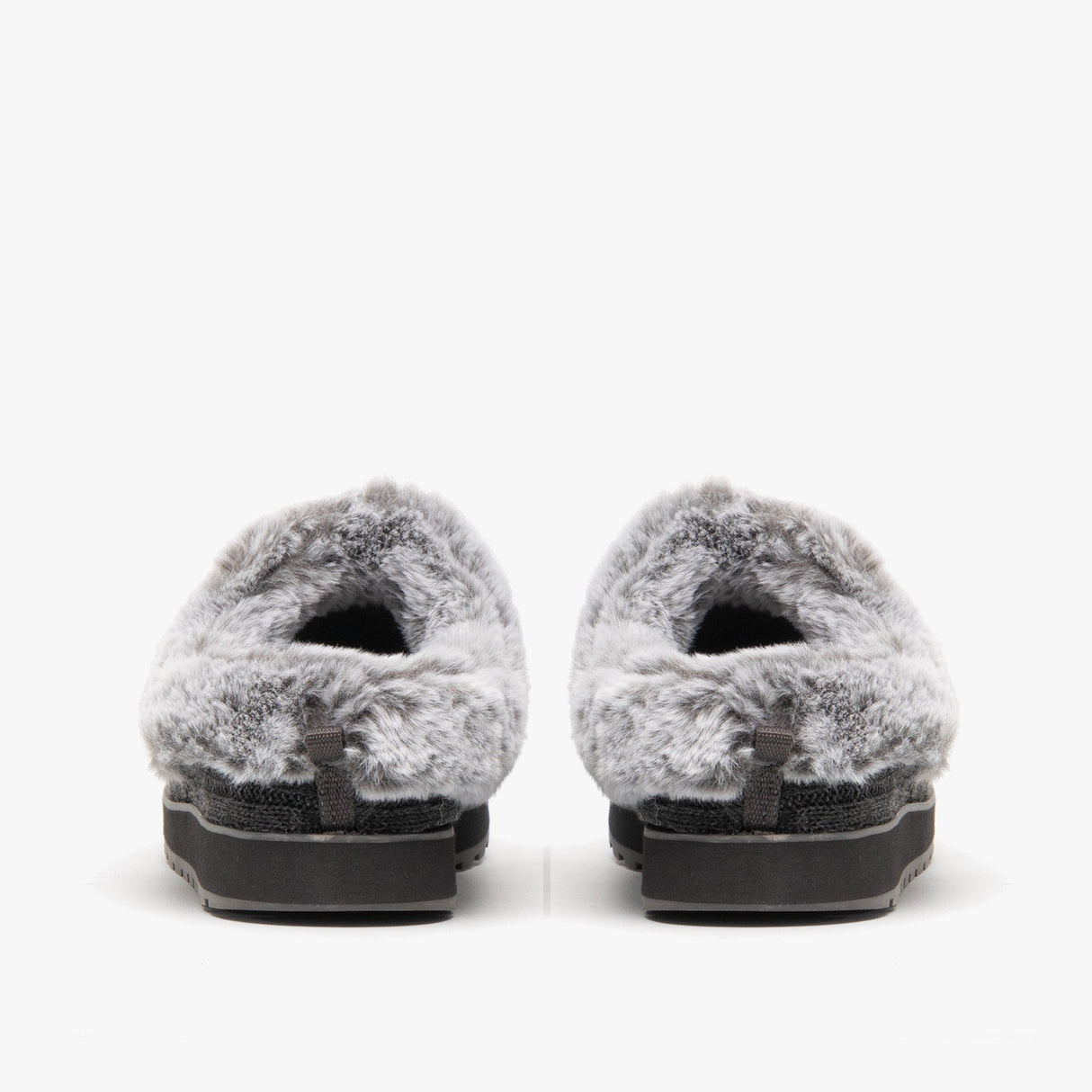 Skechers 31204/CCL KEEPSAKES ICE ANGEL Womens Mule Slippers Charcoal