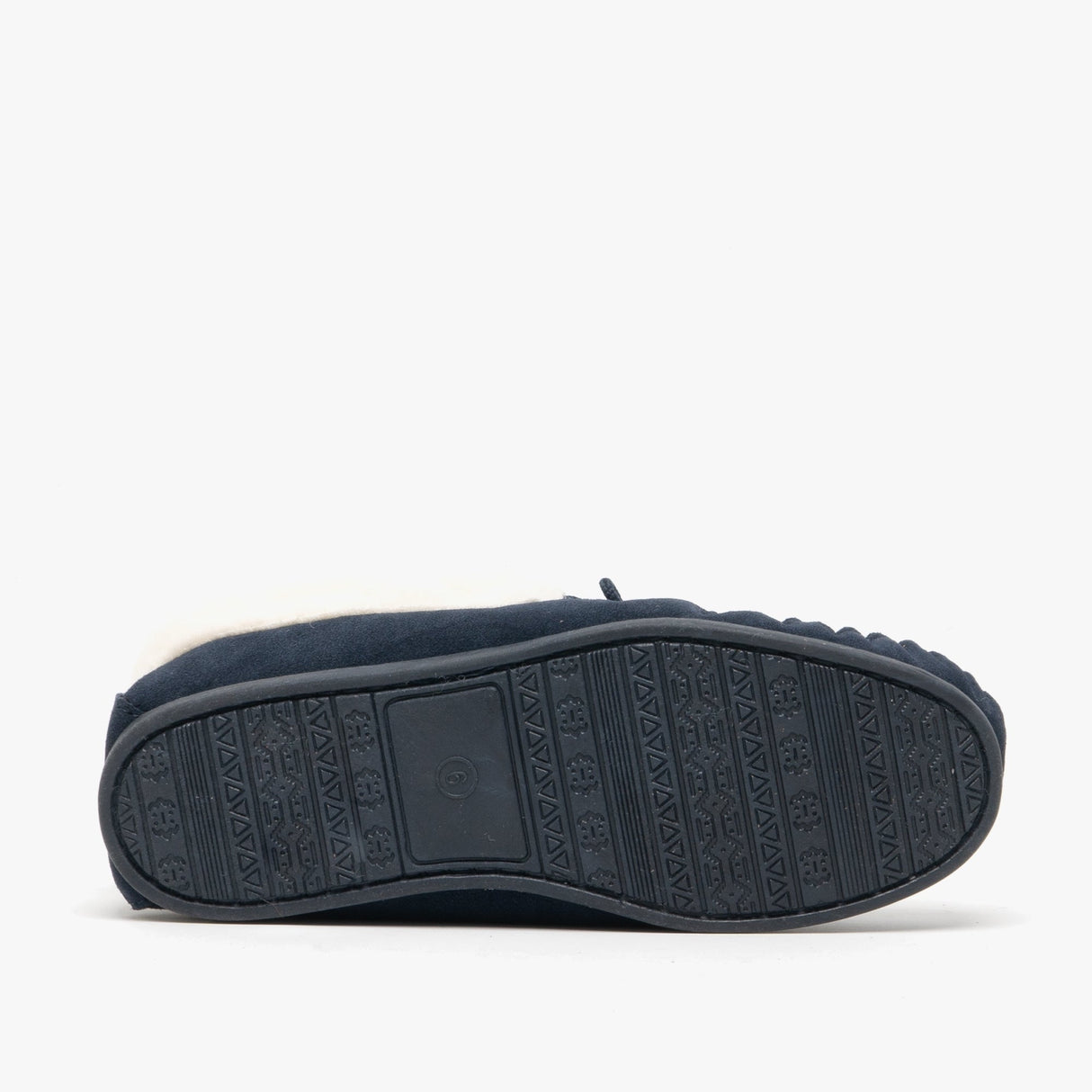 Mokkers EMILY Womens Moccasin Slippers Navy