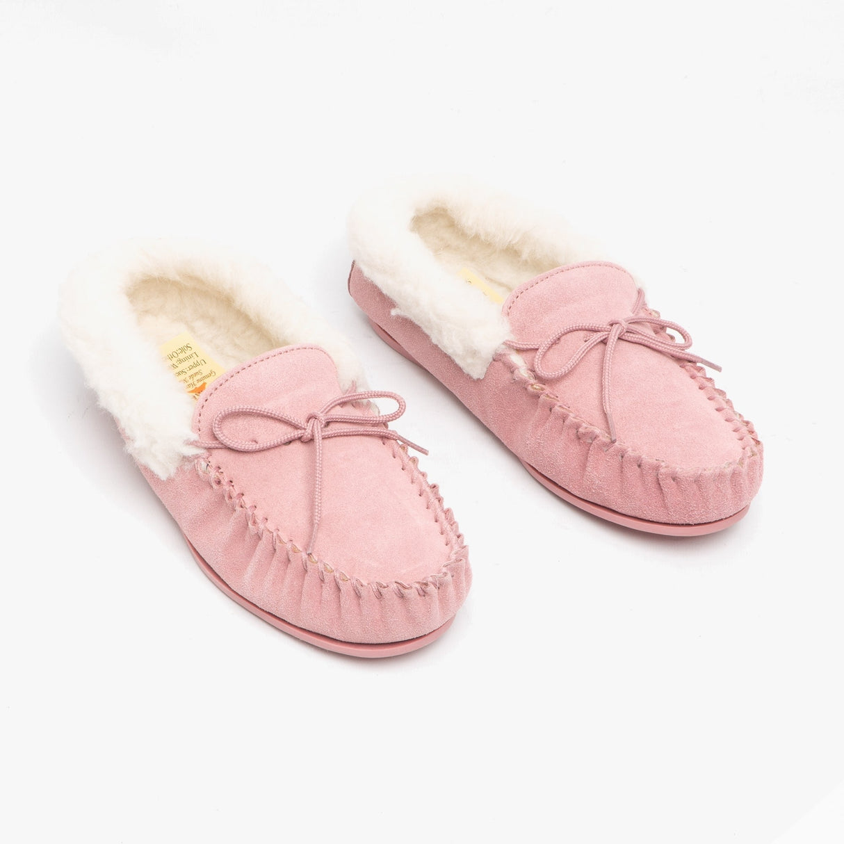 Mokkers EMILY Womens Moccasin Slippers Pink