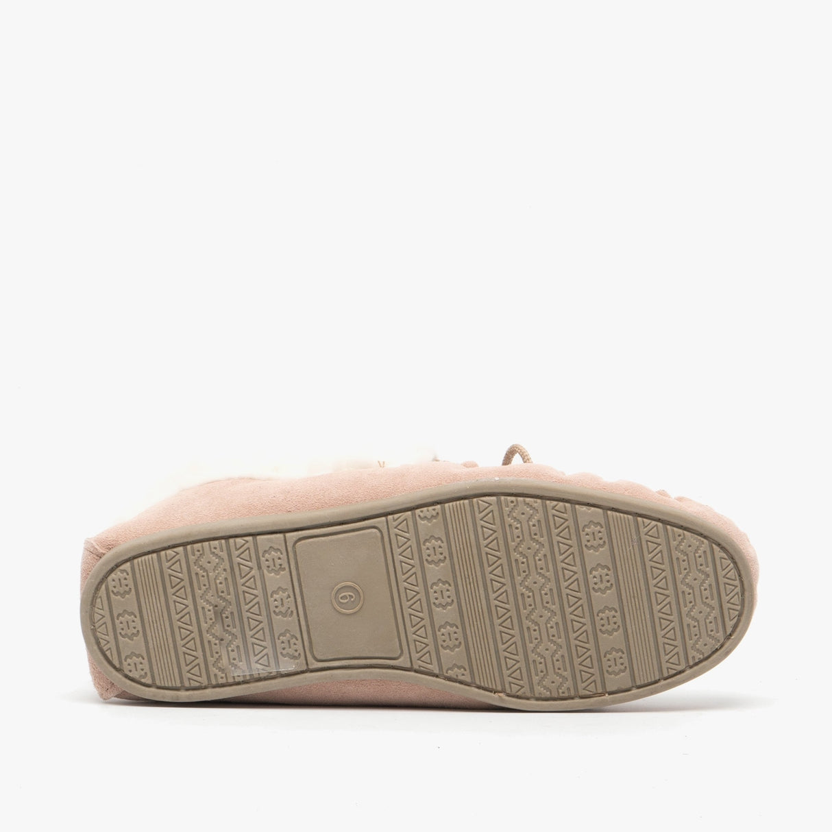 Mokkers EMILY Womens Moccasin Slippers Stone