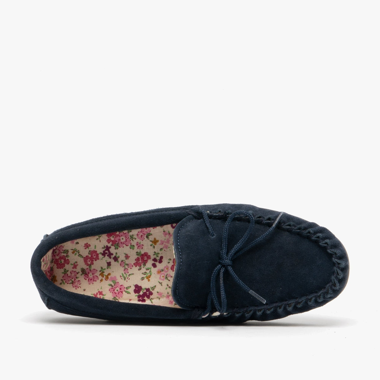 Mokkers LILY Womens Moccasin Slippers Navy