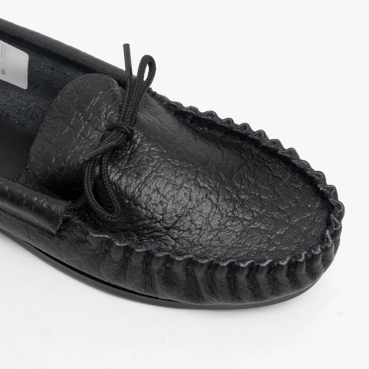 Mokkers GORDON Mens Leather Moccasins Black