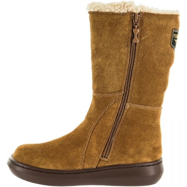Rocket Dog SLOPE SUEDE Womens Suede Winter Boots Chestnut