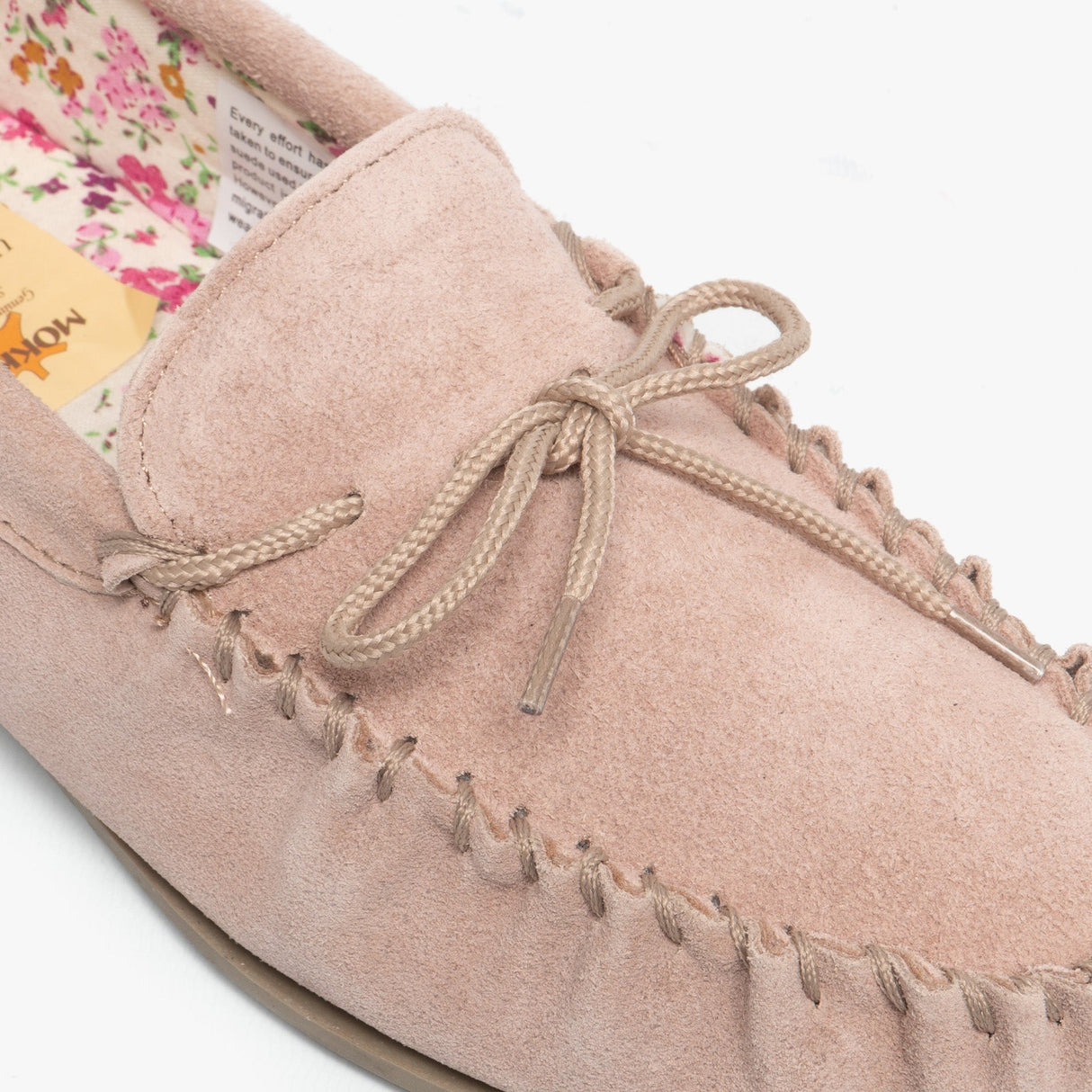 Mokkers LILY Womens Moccasin Slippers Stone