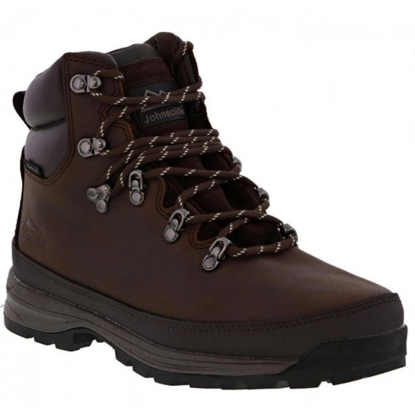 Johnscliffe EDGE Mens Hiking Boots Dark Brown