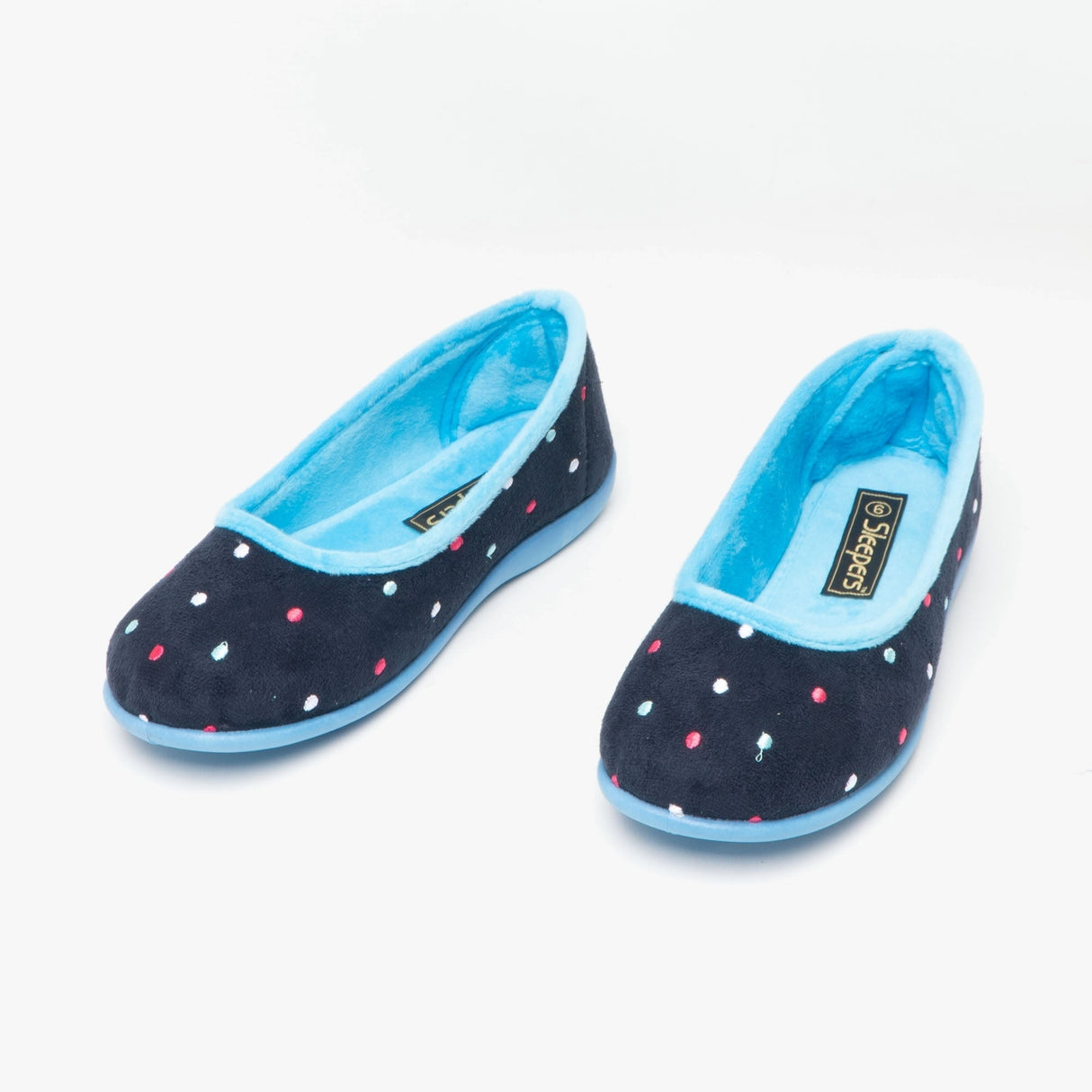Sleepers ISLA Womens Full Slippers Blue/Turquoise