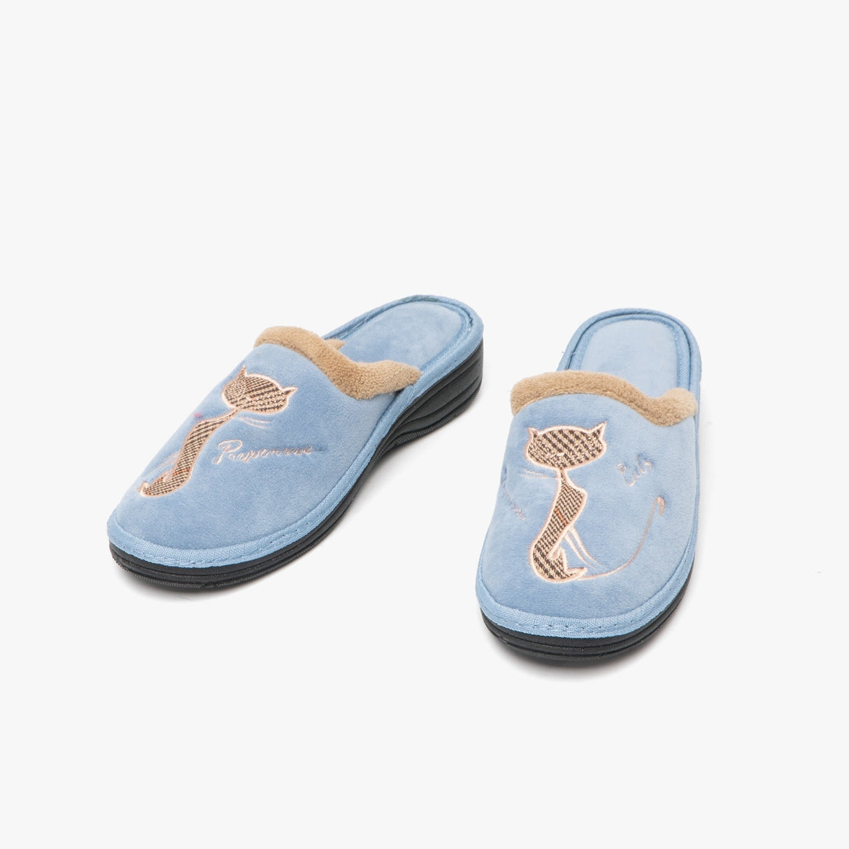 Sleepers LORNA Womens Mule Slippers Navy