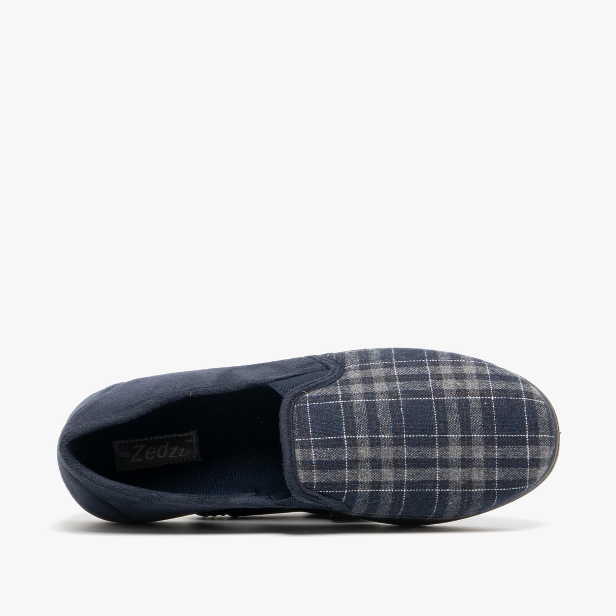 Zedzzz HARLEY Mens Full Slippers Navy