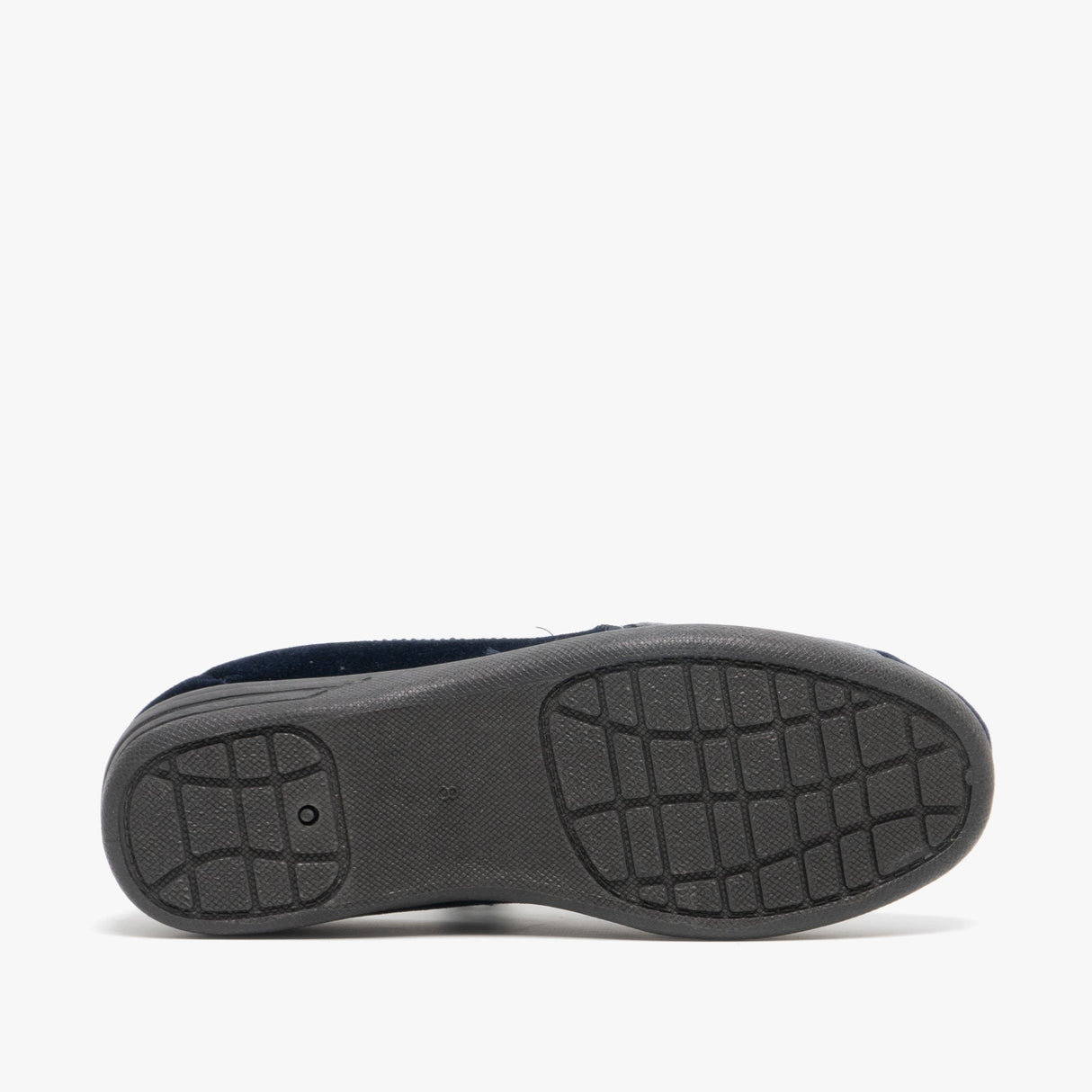 Zedzzz AARON Mens Full Slippers Navy/Grey
