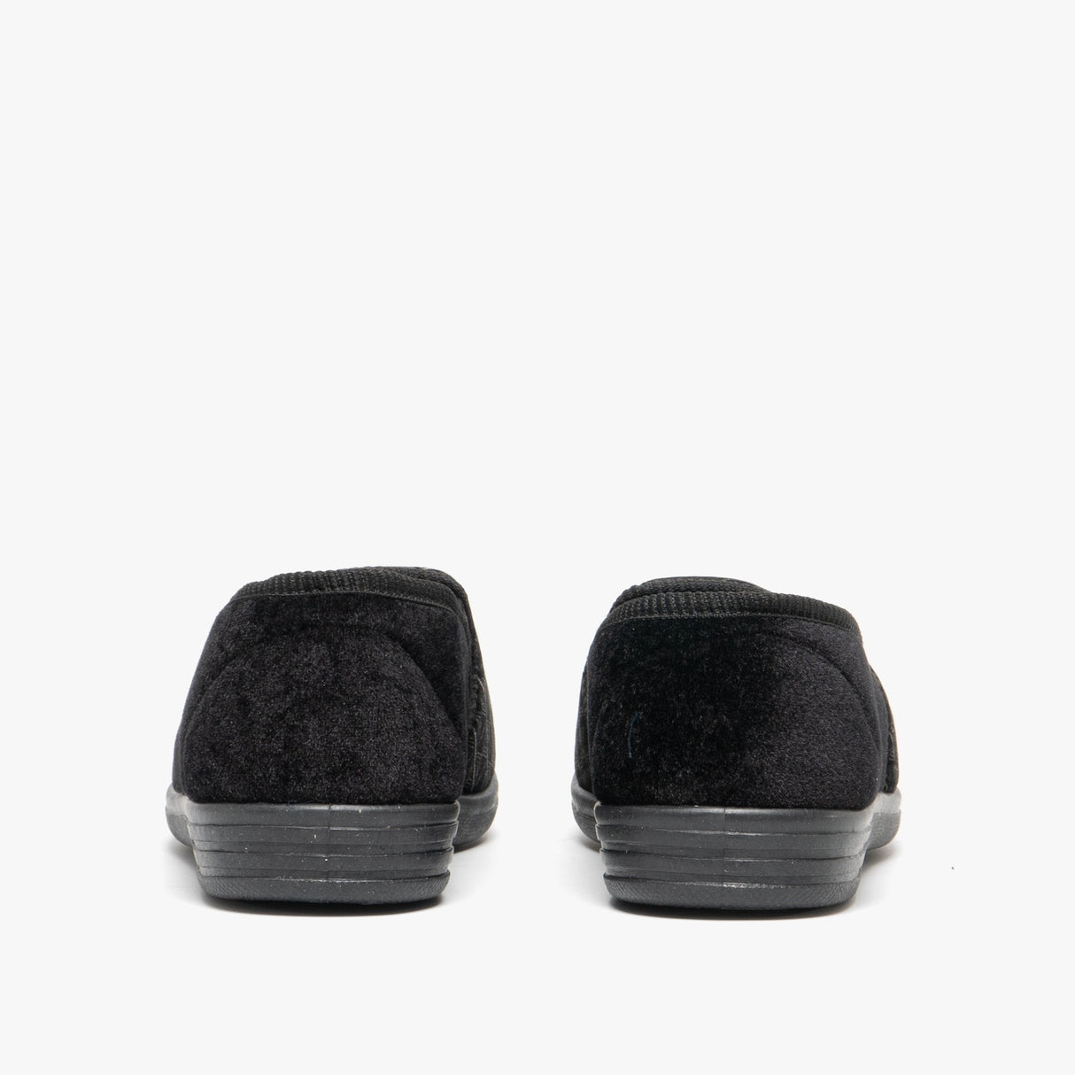 Zedzzz KEVIN Mens Full Slippers Black