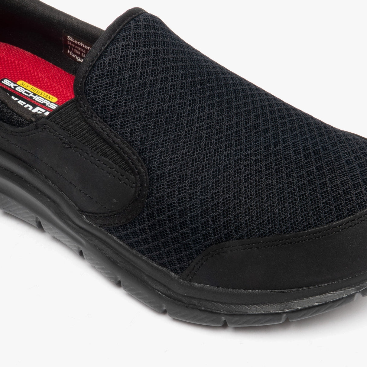 Skechers Work 76580EC COZARD SR Womens Occupational Trainers Black