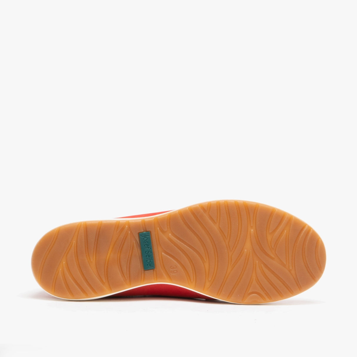 Josef Seibel CAREN 22 Womens Leather Casual Trainers Red