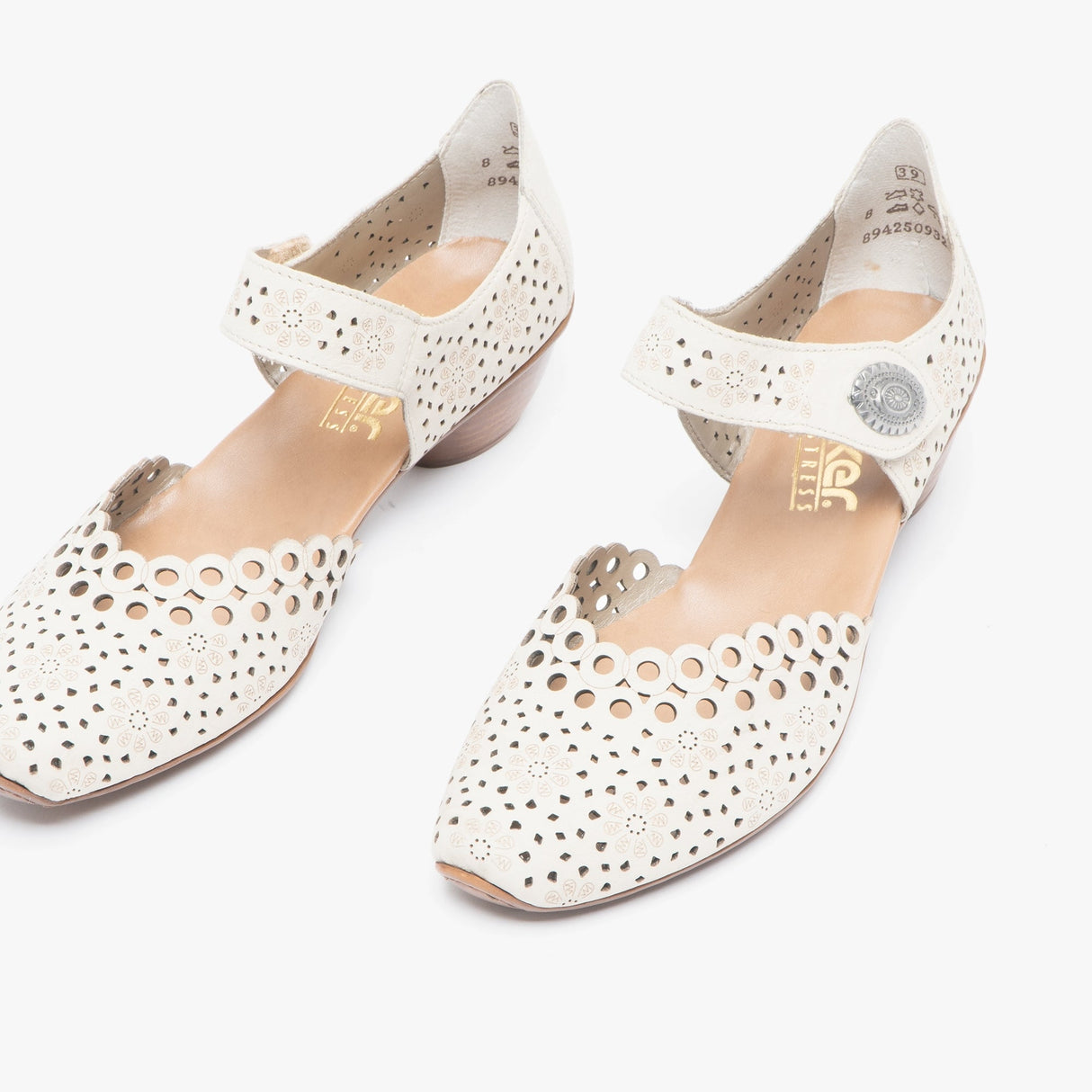 Rieker 43753-60 Womens Shoes Beige