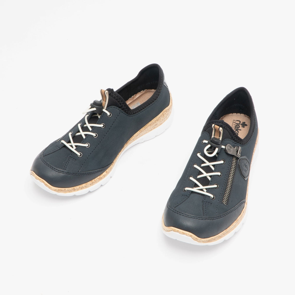 Rieker N4263-14 Womens Trainers Pacific/Marine