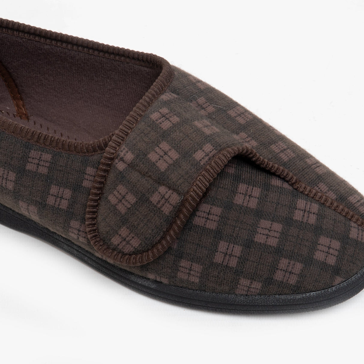 Comfylux PAUL Mens Full Slippers Brown