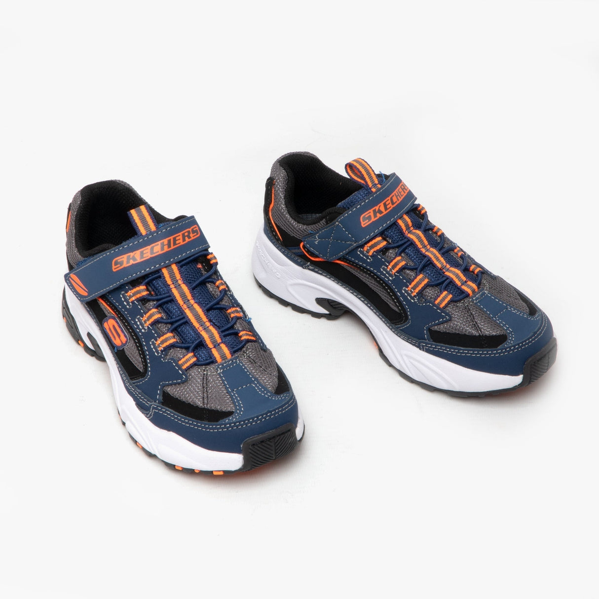 Skechers 98170L/NVBK STAMINA - QUICKBACK Boys Trainers Navy/Black