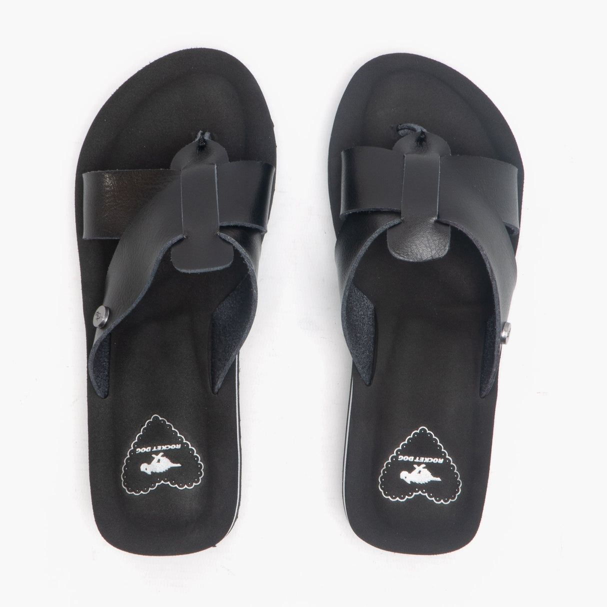 Rocket Dog WILMER Burn Womens Flip Flops Black