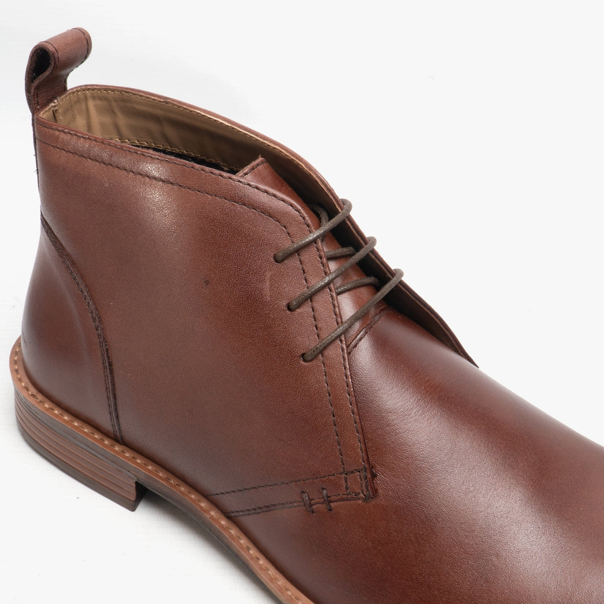 Roamers TOBIAS Mens Desert Boots Brown