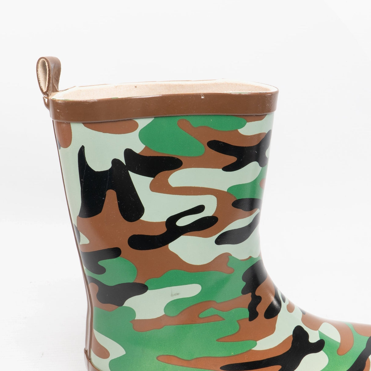 Stormwells W208E Boys Short Wellington Boots Camo