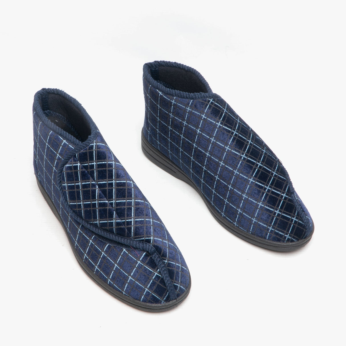 Zedzzz BERTIE Mens Boot Slippers Navy