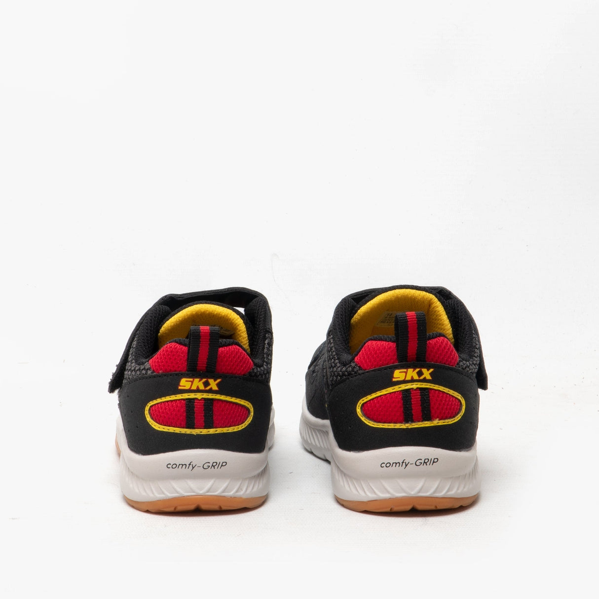 Skechers 400047N/BKRD COMFY GRIP Boys Trainers Black/Red